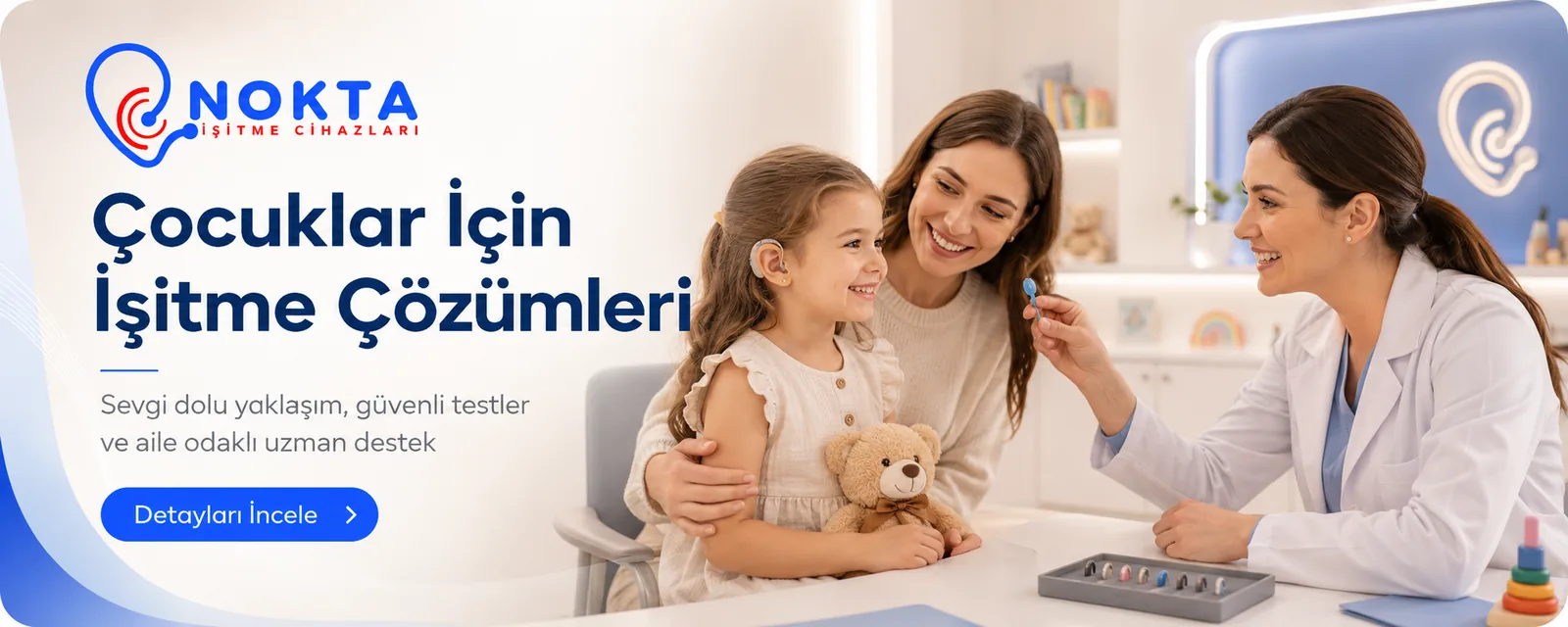 Çocuklar için işitme çözümleri