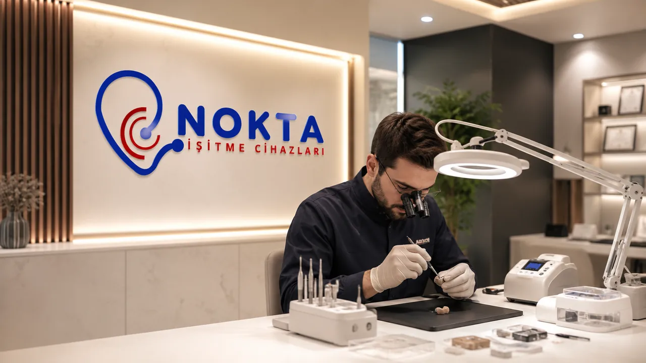 Nokta İşitme teknik servisinde cihaz tamiri